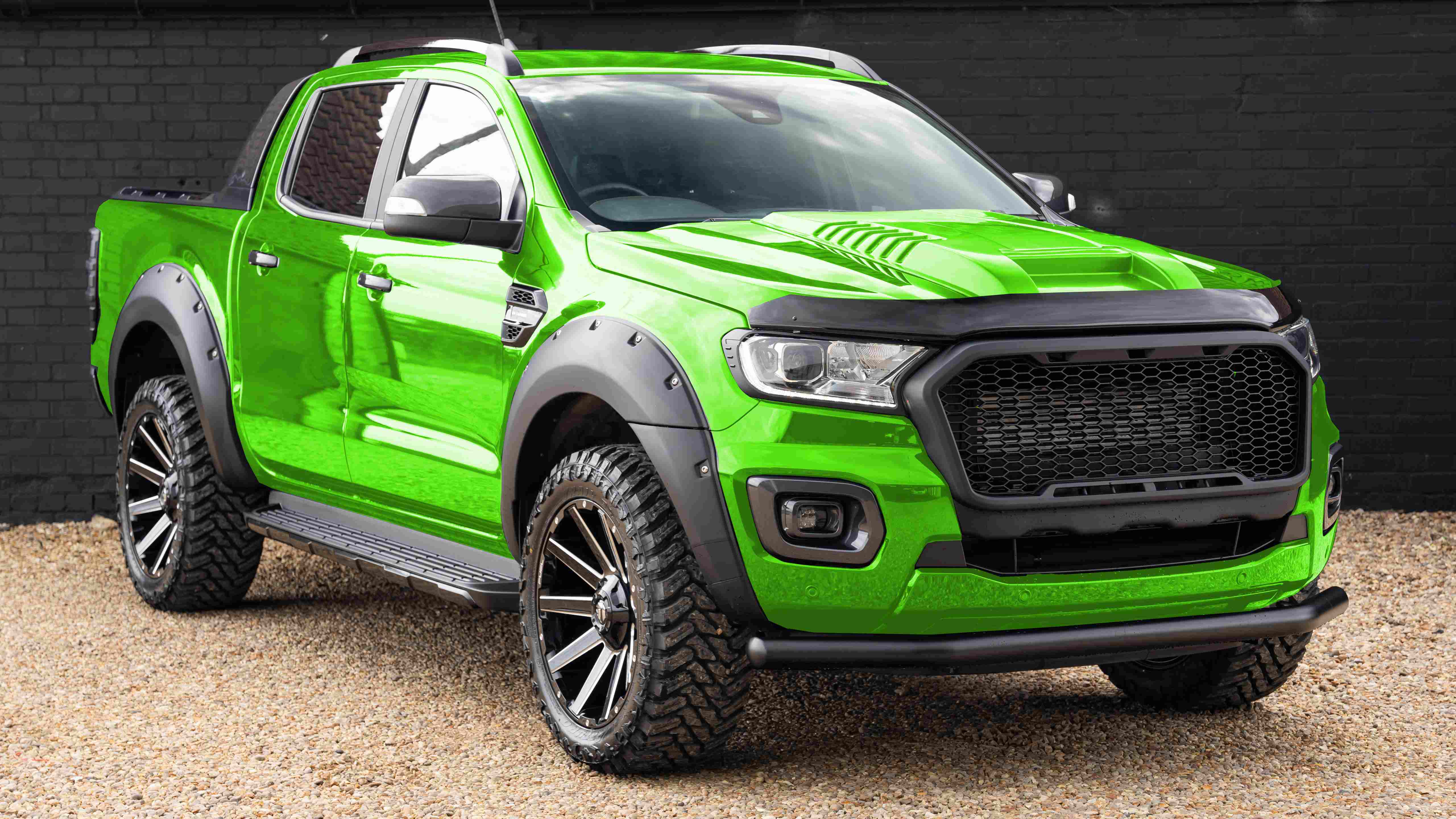 Ford Ranger Green Mirror