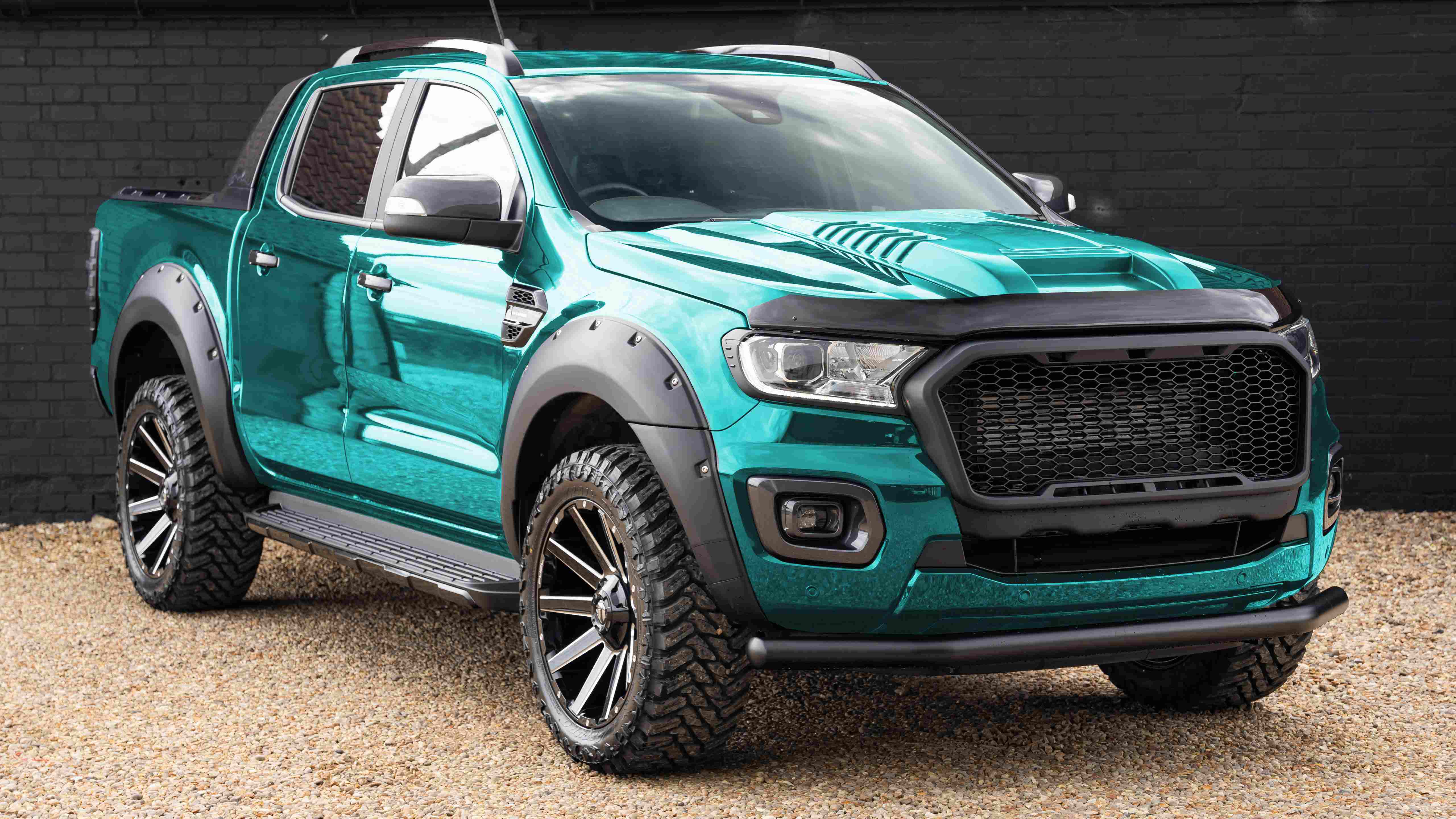 Ford Ranger Teal Mirror