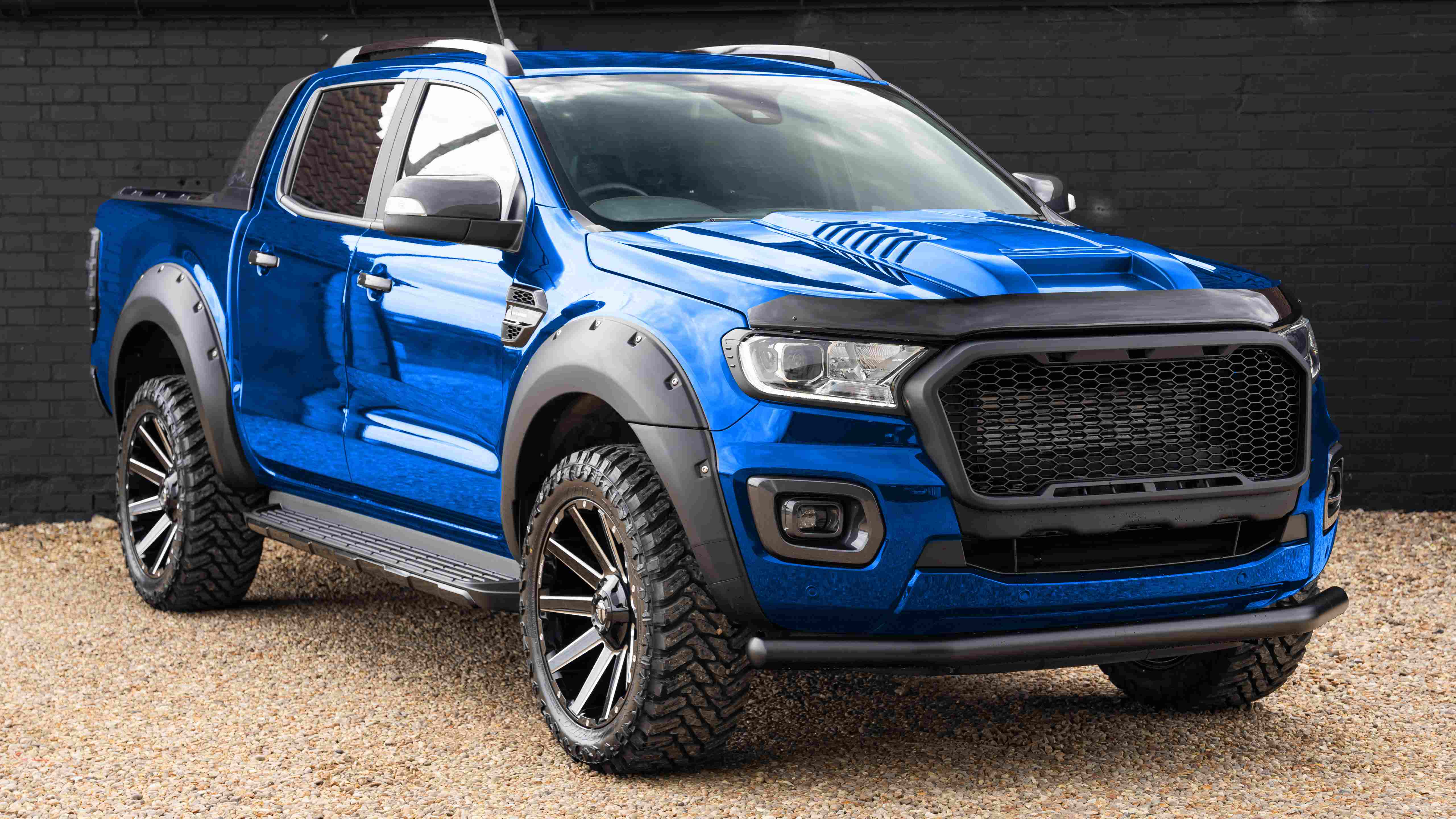 Ford Ranger Blue Mirror