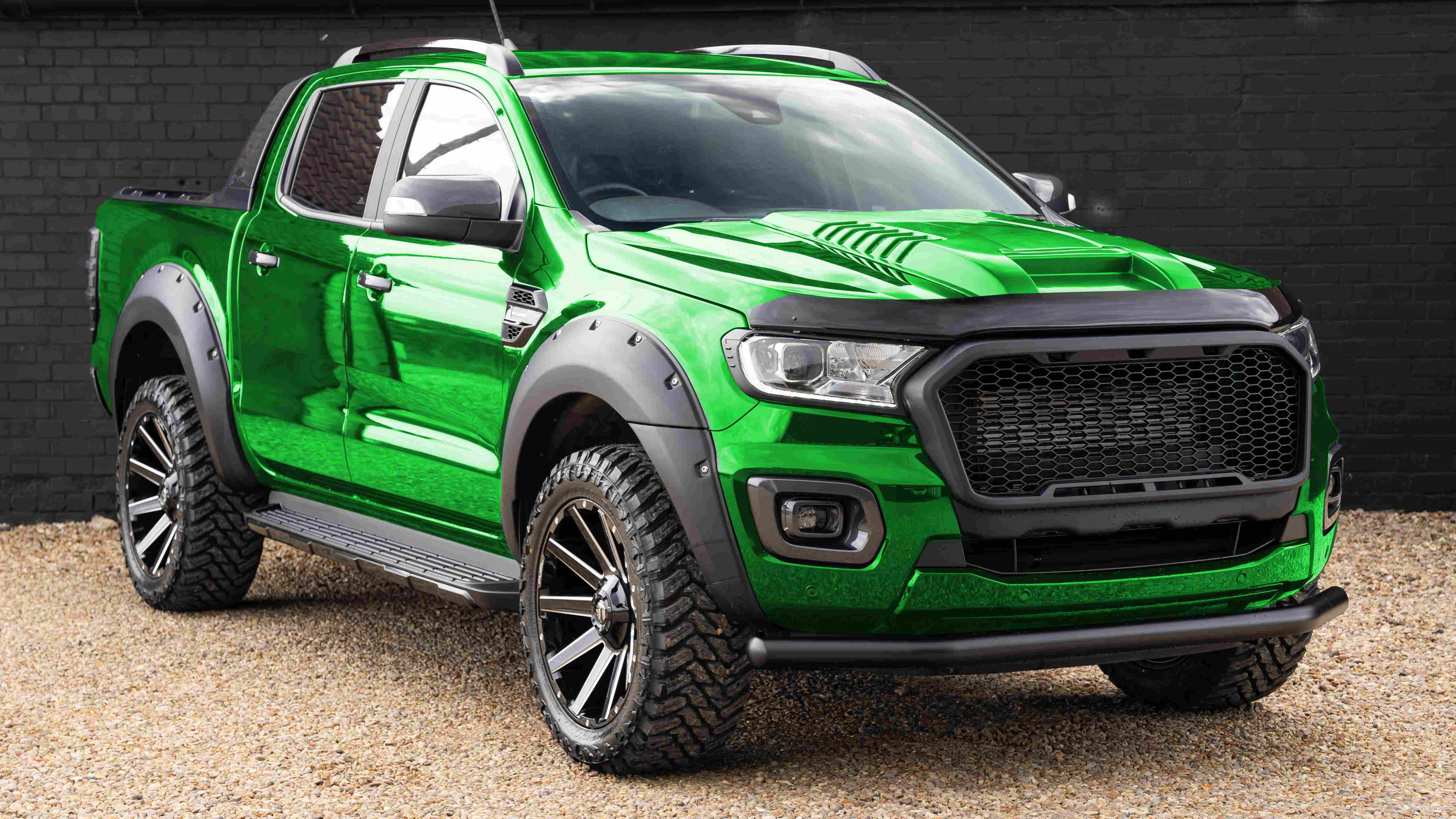 Ford Ranger Green Mirror